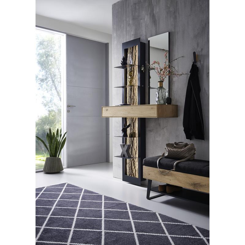 Runa Display Rack With Drawer
